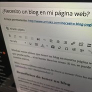 ¿Necesito un blog en mi página web?