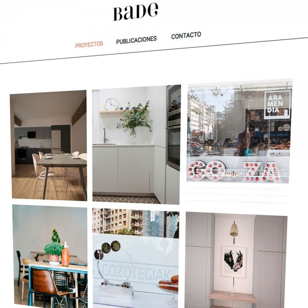 Bade Interiorismo: nueva página web