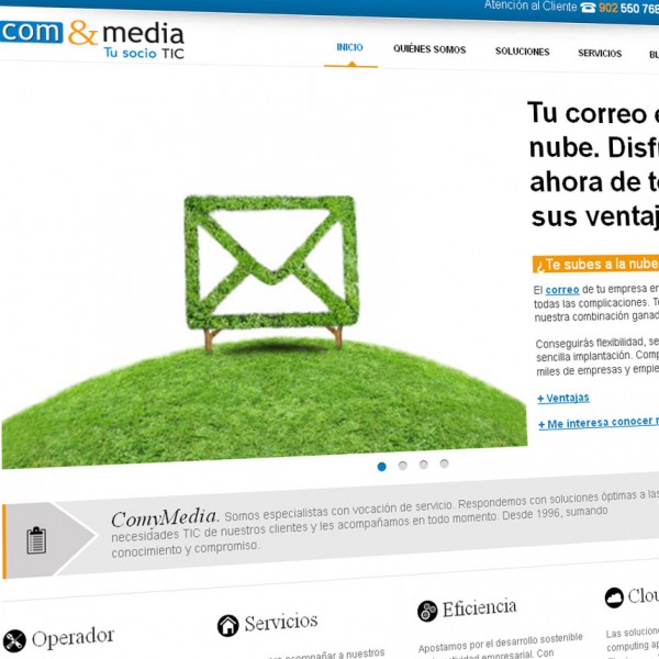 ComyMedia: nueva página web