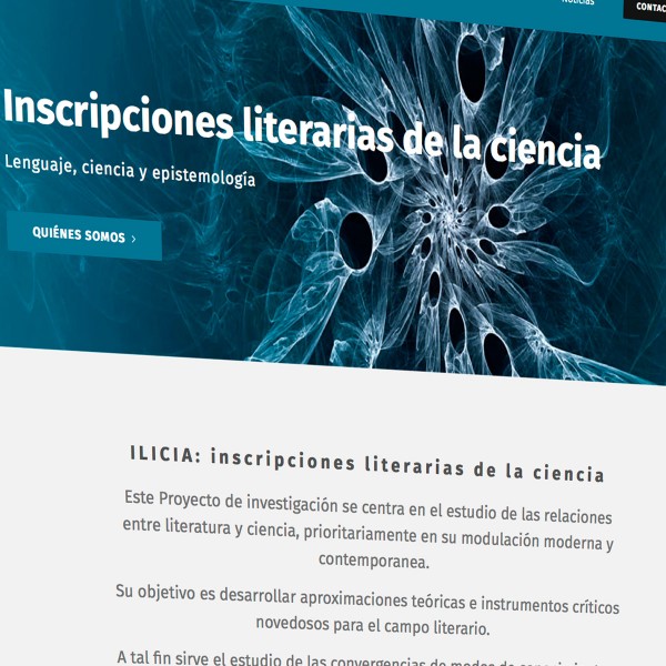 Ilicia: nueva página web